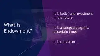 The Power of Endowment