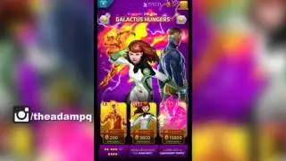 Galactus Hungers & Anniversary Token Opening - Marvel Puzzle Quest with adampq