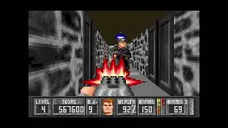 Wolfenstein 3D: Spear Resurrection 2011 [SDL Edition]. (100%) - Level 4: On Your Knees!.