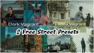 2 Free Street Lightroom Presets | Faded and Dark Vagrant Presets | Lightroom Tutorial | JA Filters