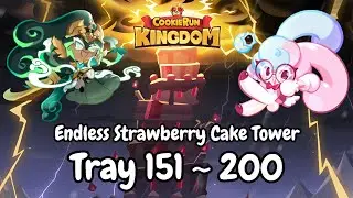 The EASIEST Guide for Tray 151 to 200 - Endless Strawberry Cake Tower 🍰