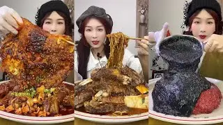 【ASMR】【MUKBANG】大肥肉 GIANT PORK BELLY | EATING SHOW |CHINESE MUKBANG |食べ |吃播 LOVE ASMR•JENNIE #咀嚼音