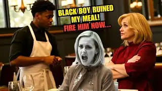 Racist Customer Put False Elegation on a Black Waiter, But Instant Karma Stuns Everyone