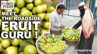 Meet the Roadside Fruit Guru: Fresh Fruits Sold with a Smile! Bangladeshi StreetFood | FoodsFinder