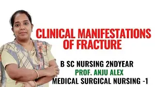Clinical Manifestations of Fracture II B Sc Nursing 2nd Year II Medical Surgical Nursing II