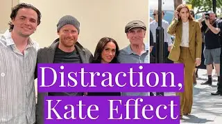 Meghan Markle's Social Media Distraction, Prince Harry's with James Taylor, Kate Effect with Suit