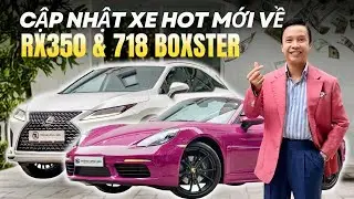 Weekend Cars: Lexus RX350 2021 & Porsche 718 Boxster 2025
