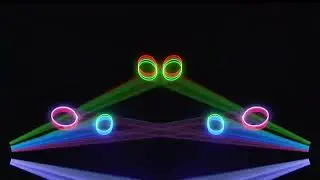 10W RGB Full Color Moving Head Animation Laser Light
