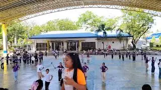 Final spacing of Mantaangan Drum and Bugle Corps, E.B Magalona, Negros Occidental 2025