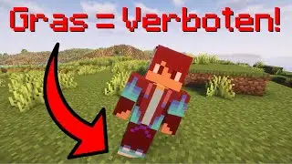 GRAS BER&Uuml;HREN ist VERBOTEN in Minecraft! 🪦 (Plains ONLY!)