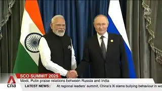 Modi, Putin praise mutual relations as they meet at SCO summit in China