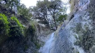 Hiking Allison Gulch Waterfalls March 2022