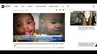 Cal City Boys , new ABC interview states adoptive parents are not suspects | Sex toys in a crisis?