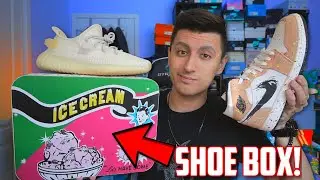 Jordan Brand NEVER does THIS with 1s! + Yeezy 350 v2 Light Unboxing!