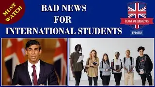 Bad news for international students | Student visa changes 2023 #ukstudyvisa