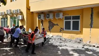 Scores killed as quake strikes Indonesia's Lombok