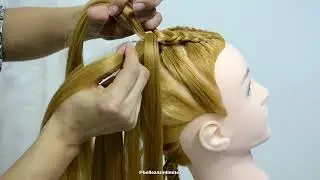 Trenzas boxeadoras técnica fácil - Trenzas Fáciles #braids #hairstyle