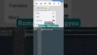 Romzy - Missingyou Sample: Case - Missing You #samples #rnb #missingyou #flstudio #shorts