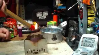 Coghlan's fuel tablet - Boil Test