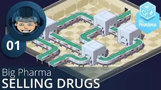 Big Pharma: Ep. #1 - SELLING DRUGS -= Gameplay & Walkthrough =-