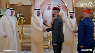 حمدان ومكتوم بن محمد يستقبلان المهنئين بعيد الأضحى المبارك