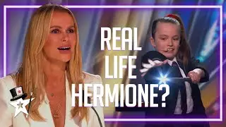 9 Year Old Magician WOWS judges with MAGICAL POWERS!