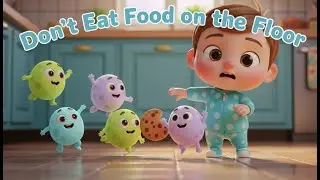 Don&rsquo;t Eat Food on the Floor !👼🍎&hearts;️| TwinkleTown Nursery Rhymes & Kids Songs✨