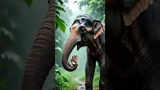 Elephant&rsquo;s Invitation for the Kitten &ndash; Jungle Tale #jungletales #Kittens  #FriendshipRescue  #facts