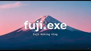 2 CS Students and 1 Korean Climb Mount Fuji | Japan Travel Vlog