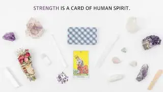 STRENGTH VIII Tarot Card 🔮 Meaning & Symbolism