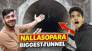 Nallasopara Ka Longest Tunnel 🚂😧 || Ye Dekh kar Hairaan Ho Jaoge! 🛤️🔥