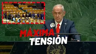 MÁXIMA TENSIÓN en la Asamblea de la ONU cuando llega el turno de Netanyahu (Israel)