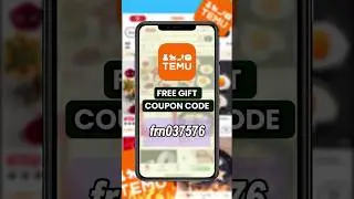 Temu Coupon Code 2026 | How to Get Free Gifts on Temu #temu #shorts