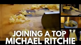 Michael Ritchie Guitar Maker, 'Joining a Top'. Luthier Series.