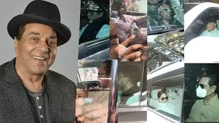 Dharmendra Last Rites LIVE: Sunny Deol, Amitabh Bachchan, Hema Malini, Bobby Deol, Deepika & Ranveer