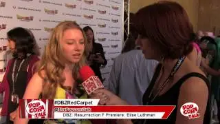 Elise Luthman @ The Dragon Ball Z: Resurrection 'F' World Premiere