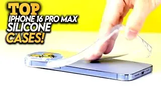 Top 5 Best iPhone 16 Pro Max Silicone Cases!