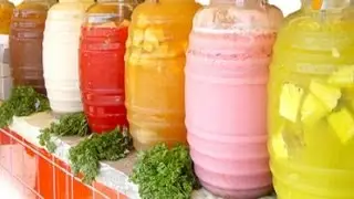 AGUA DE FRESA TIPO LA MICHOACANA PARA VENDER, + Agua de Arroz con Fresa Para Negocio