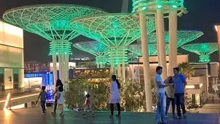 🇦🇪 DUBAI UAE, WALKING TOUR, DUBAI CITY WALK, SATURDAY NIGHT IN DUBAI, 4K