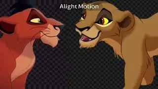 Free to use lion King Cubs scar and his girlfriend