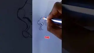 You need to know how to draw nose 🐽 from side view #art #shorts #drawing #satisfying #tutorial