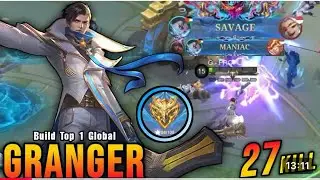 Mobile Legends GRANGER Build Top 1 Global 27KILL
