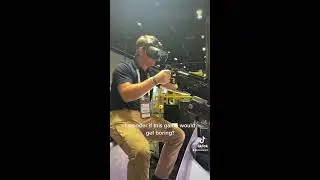 I wonder if this game will get boring? #VirtualReality #gun #Shooting ￼#vr #training