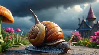 The Brave Snail and the Storm &ndash; A Heartwarming Bedtime Story for Kids!