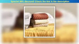 Hot Picks Textile City Faux Cashmere Sofa Blanket Cover Nordic Style Knit Plaid Throw Tassels Bedsp