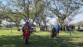 Greatsword Round at the Barony of Bjornsborg's fall event: Sir Philippe vs Centurion Roric 