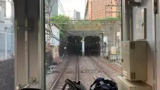 [前面展望]近鉄名古屋線米野駅から近鉄名古屋駅まで