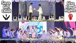 Dance Performance for Annual Day | Saving Girl Child, Equal Rights, Education etc | Bethany School