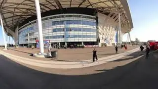 📍 4K 360&deg; VR | Immersive Travel Experience | Porte A Groupama Stadium D&eacute;cines-Charpieu