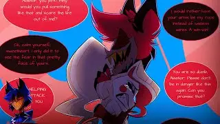 Don't Be in Danger Again 🥺 - Hazbin Hotel Season 2 &bull; COMICS DUB
